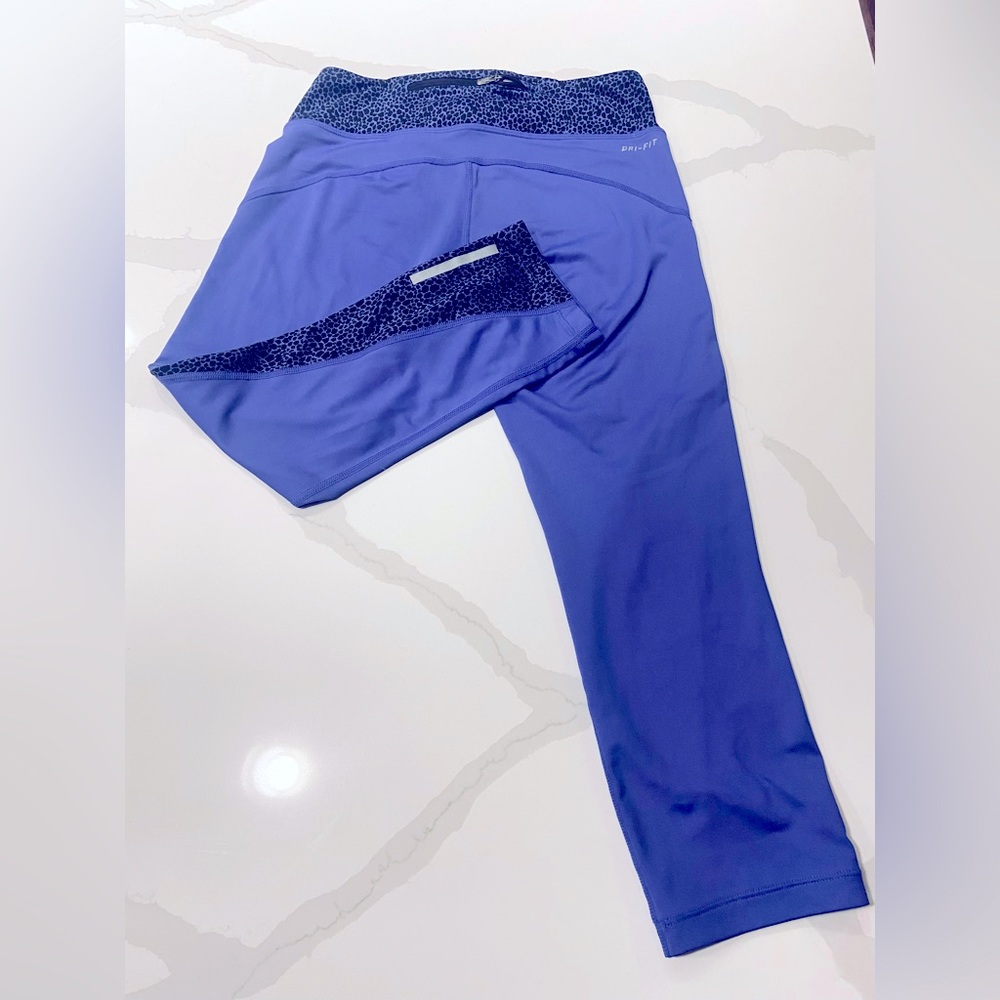 Nike dri-fit leggings yoga pants purple size xs